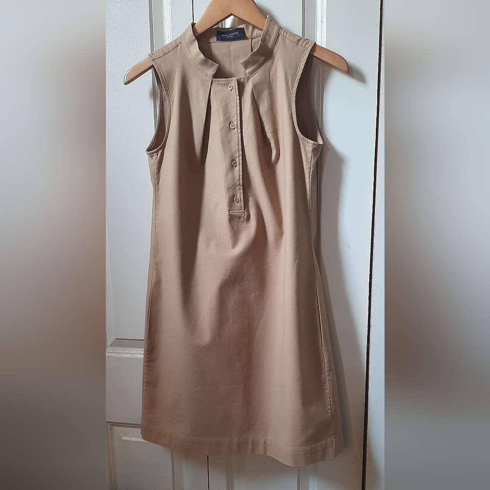 Piazza Sempione Classic Khaki Dress
